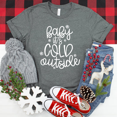 Baby It's Cold Outside -  Screen Print Transfer