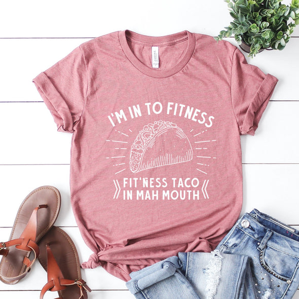 I'm In To Fitness -  Screen Print Transfer