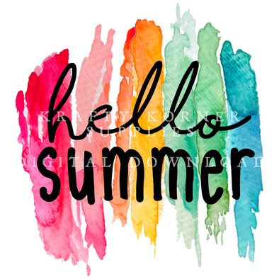 Hello Summer - Digital Download