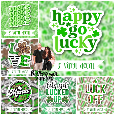 15 Mystery St. Patrick's Day Decals