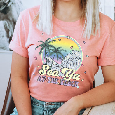 Sea Ya At The Beach - DTF Transfer