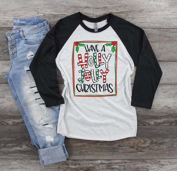 Have A Holly Jolly Christmas - Sublimation Transfer