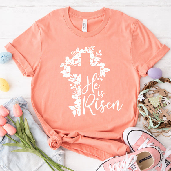 He Is Risen -  Screen Print Transfer