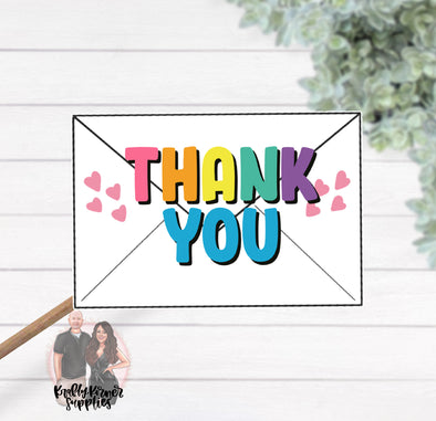 S142 Thank You Envelope Packaging (25) - Stickers