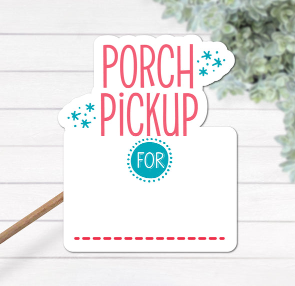 S161 Porch Pickup (25) - Packaging Stickers