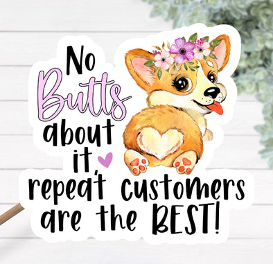 S156 Repeat Customers (24) - Packaging Stickers