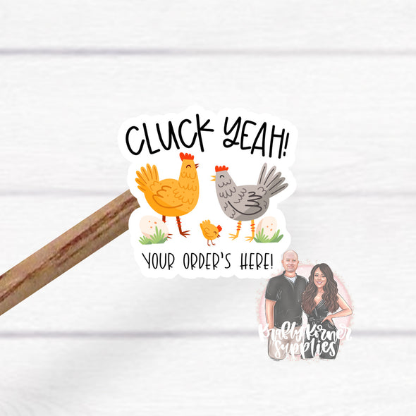 S26 Cluck Yeah (25)  - Stickers