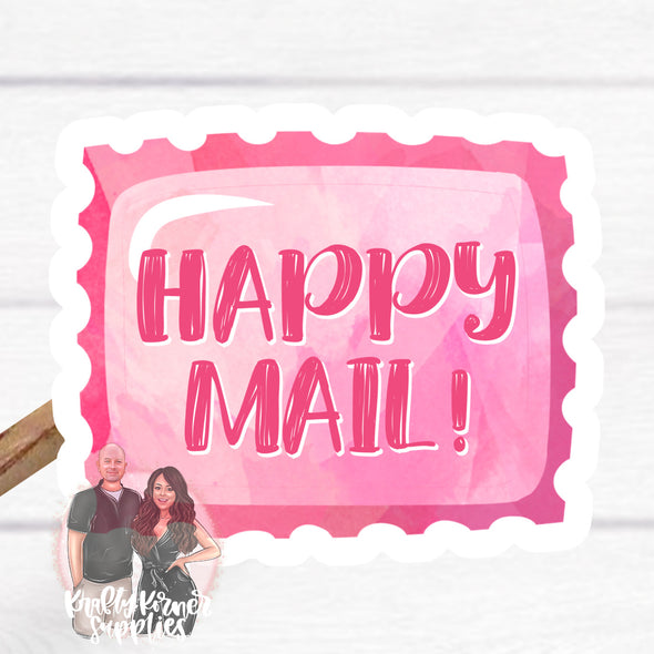 S67 Happy Mail Postage (25) - Packaging Stickers