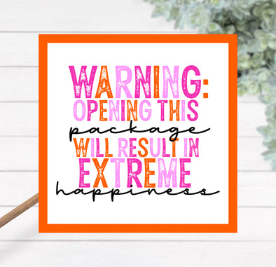 S100 Warning (24) - Stickers