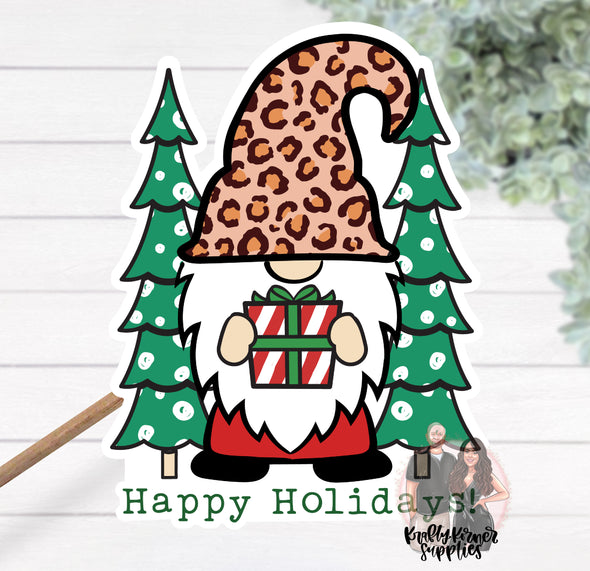 S126 Happy Holidays Packaging Stickers (25) - Stickers