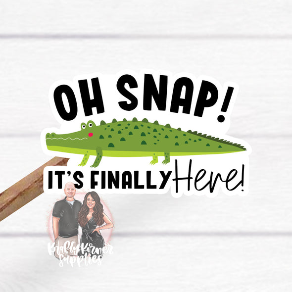 S39 Oh Snap Vinyl Stickers (25)  - Stickers DISCONTINUE