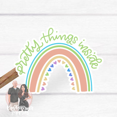 S48 Pretty Things Inside Rainbow (25) Stickers