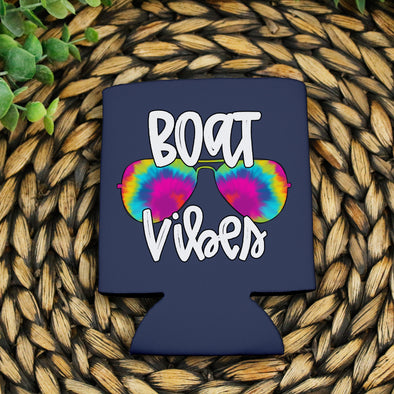 E55 Can Cooler Boat Vibes -  Screen Print Transfer