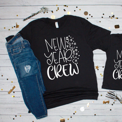 New Year Crew ADULT  -  Screen Print Transfer