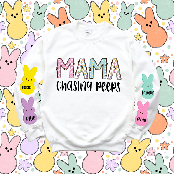 Mama Chasing Peeps - DTF Transfer