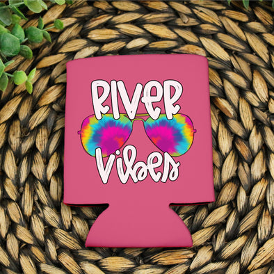 E60 Can Cooler River Vibes -  Screen Print Transfer