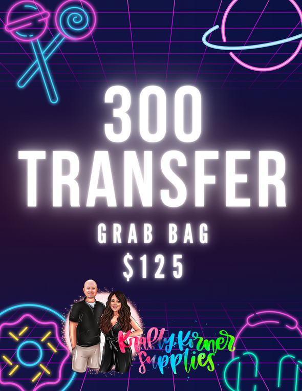 300 TRANSFER GRAB BAG