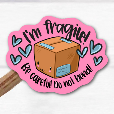 S87 I'm Fragile Be Careful - Packaging Stickers (24)