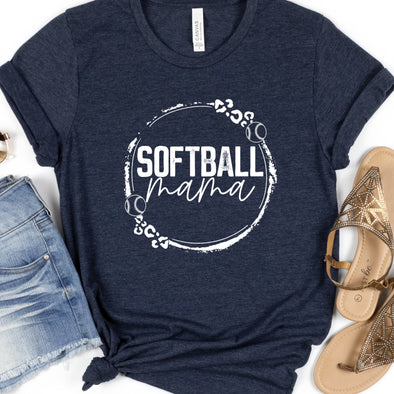 Softball Mama -  Screen Print Transfer