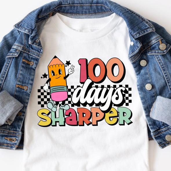 100 Days Sharper -  DTF