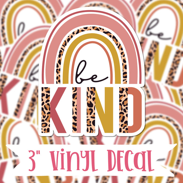 V108 Be Kind - Vinyl Sticker Decal