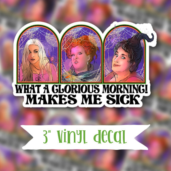 V10 Glorious Morning - Vinyl Sticker Decal