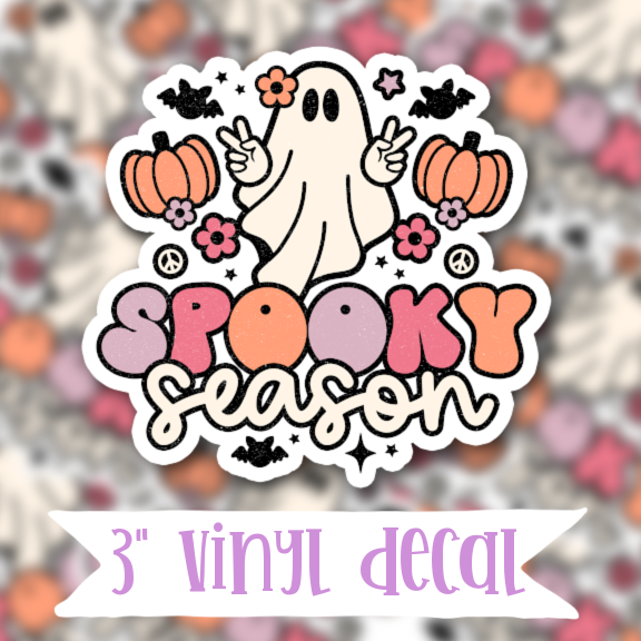 V132 Spooky Season - Vinyl Sticker Decal