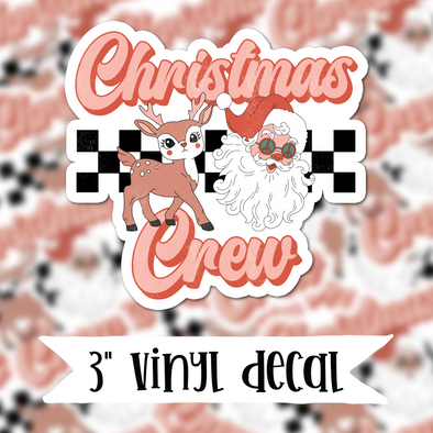 V13 Christmas Crew - Vinyl Sticker Decal