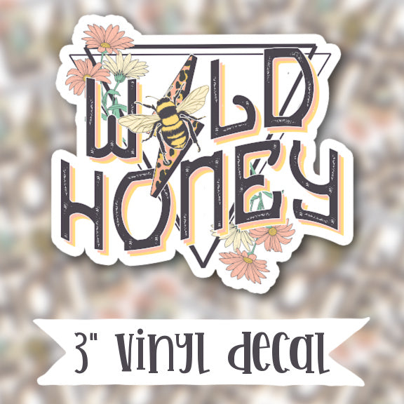 V142 Wild Honey - Vinyl Sticker Decal
