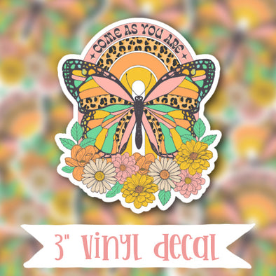 V145 Come As You Are - Vinyl Sticker Decal