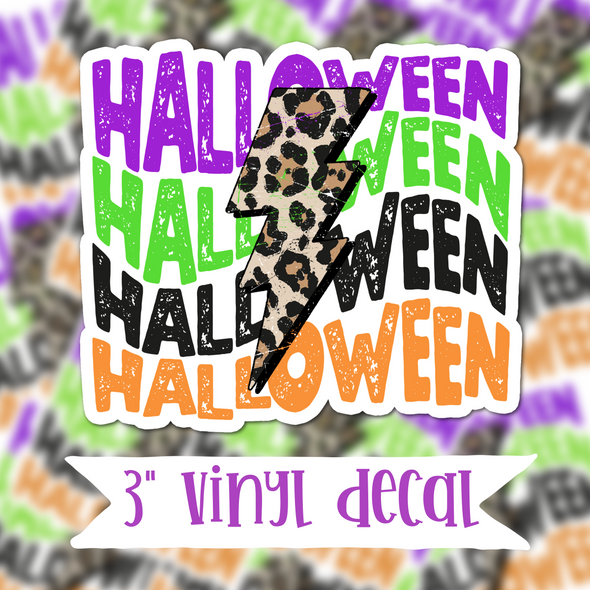 V16 Halloween - Vinyl Sticker Decal