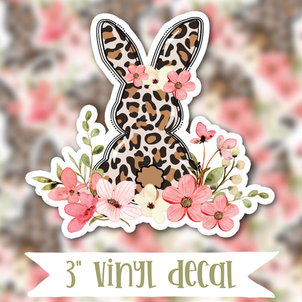V184 Easter Bunny - Vinyl Sticker Decal