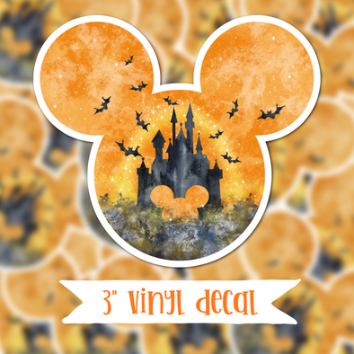V18 Halloween Mouse - Vinyl Sticker Decal
