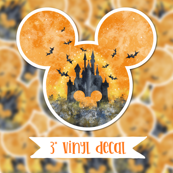 V18 Halloween Mouse - Vinyl Sticker Decal