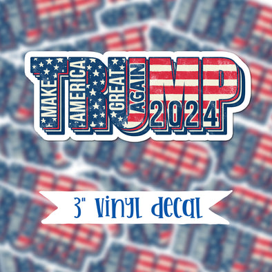V29 Trump 2024 - Vinyl Sticker Decal