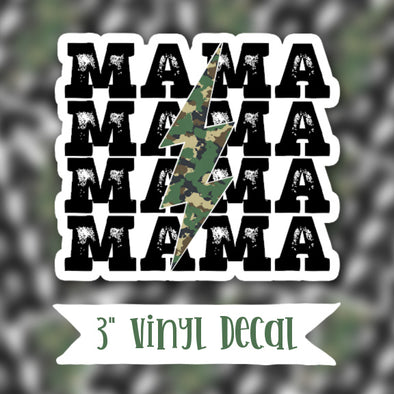V42 Mama Camo - Vinyl Sticker Decal