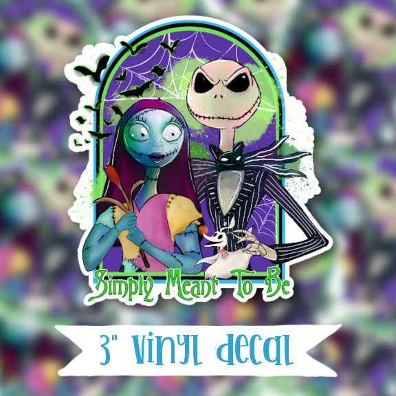 V4 Simply Meant to Be  - Vinyl Sticker Decal