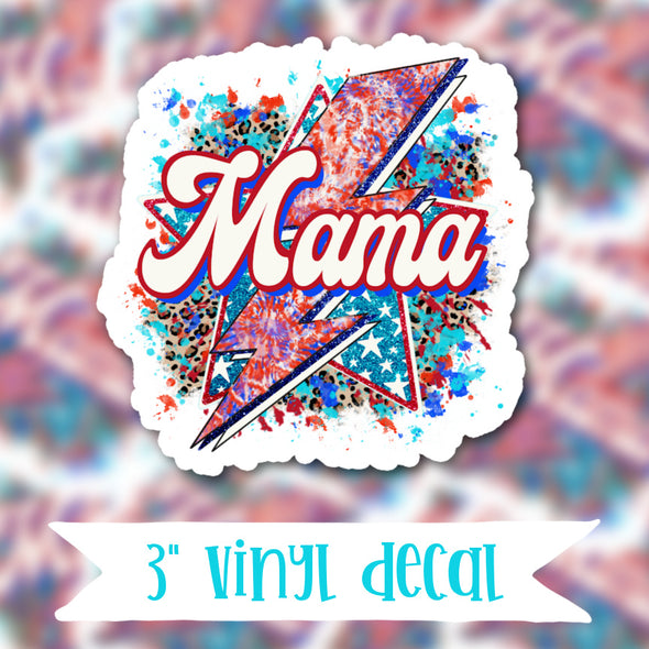 V58 Mama - Vinyl Sticker Decal