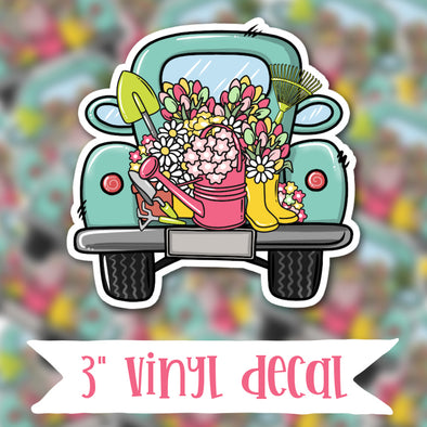 V68 Spring Truck - Vinyl Sticker Decal
