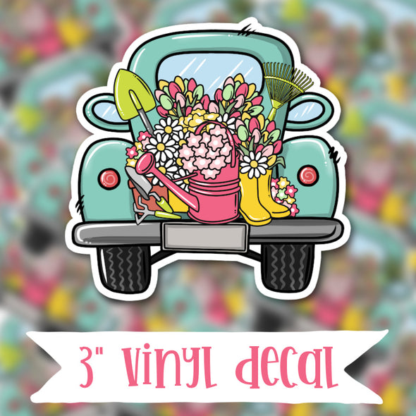 V68 Spring Truck - Vinyl Sticker Decal