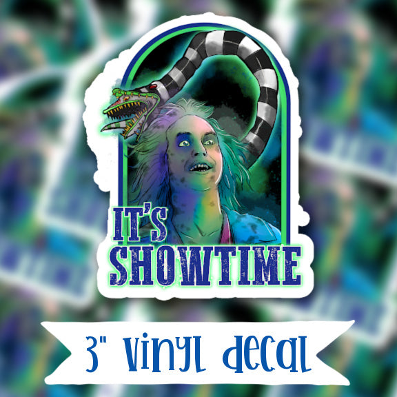 V6 It's Showtime - Vinyl Sticker Decal