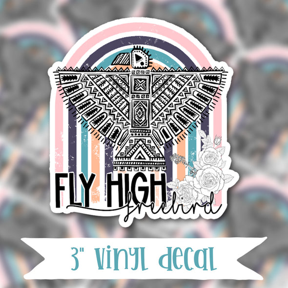 V75 Fly High - Vinyl Sticker Decal