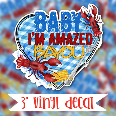 V78 Baby Bayou - Vinyl Sticker Decal
