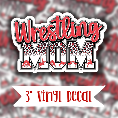 V85 Wrestling Mom - Vinyl Sticker Decal