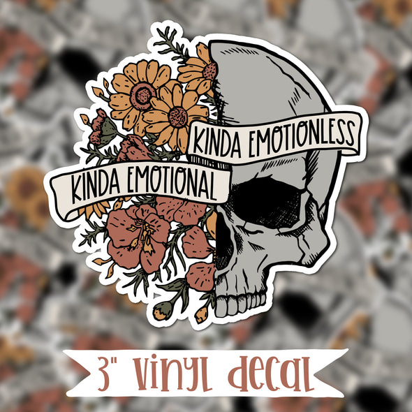 V90 Kinda Emotional - Vinyl Sticker Decal