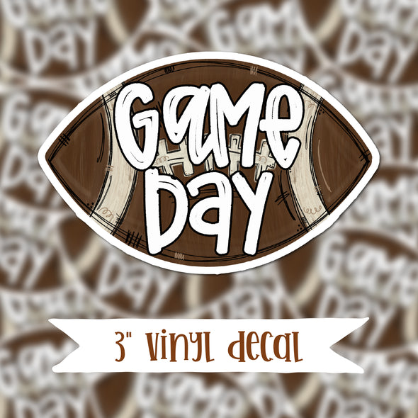 V96 Game Day - Vinyl Sticker Decal