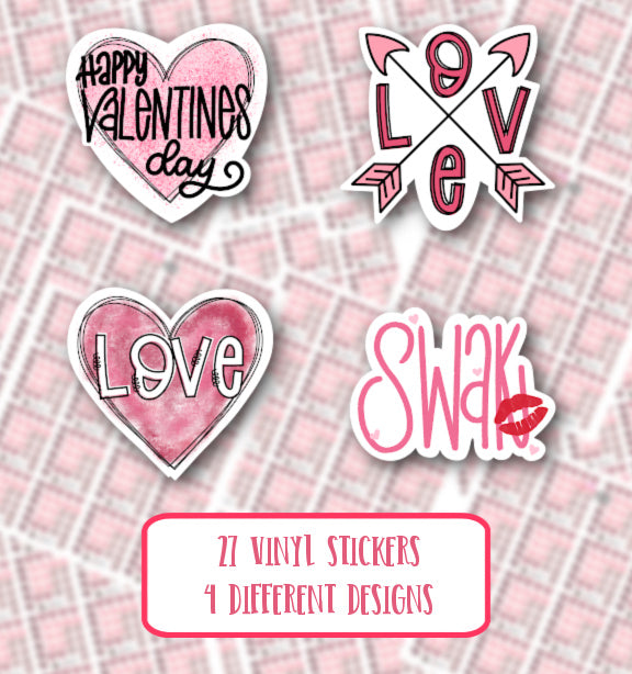 S149 Valentine's Day Bundle (25) Stickers