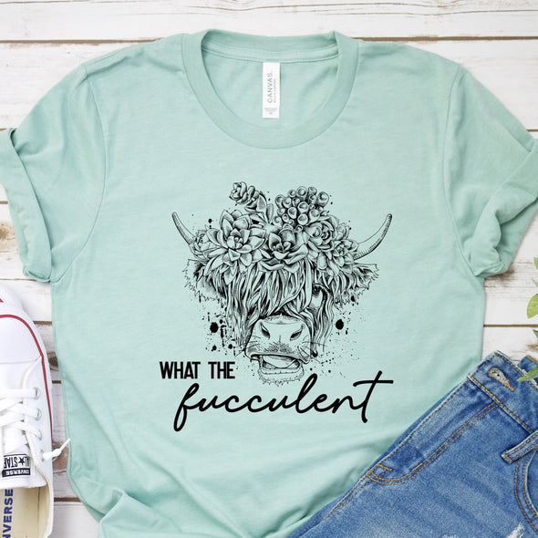 M30 What The Fucculent -  Screen Print Transfer