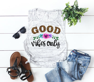 Good Vibes Only - Sublimation Transfer