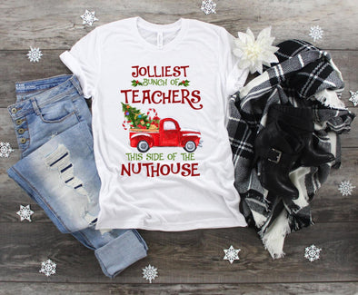 Jolliest Bunch Of Teachers - Sublimation Transfer